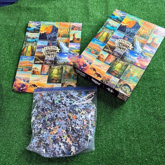 Explore Our National Parks 1000 Pieces Jigsaw Puzzle Made in USA by Latern Press - Picture 7 of 14